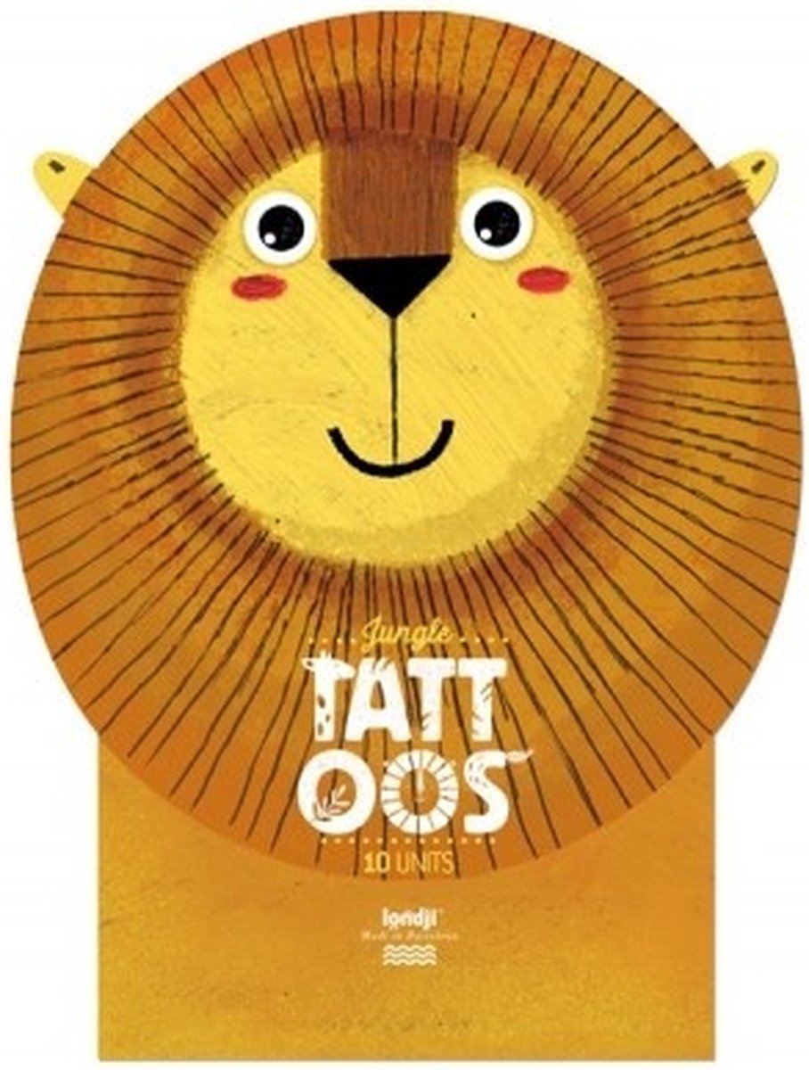 Tattoos Set van 10 Jungle | Londji